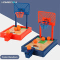 Mini basketball machine desktop portable travel or office game set, suitable for indoor or outdoor use.